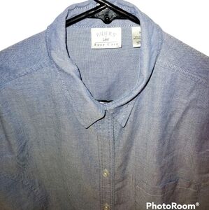 𝅺riders Easy Care LS chambray shape fit shirt Sz S